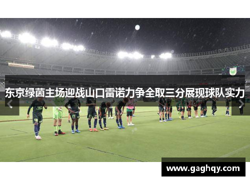 东京绿茵主场迎战山口雷诺力争全取三分展现球队实力